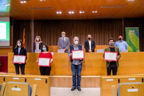 Acte de lliurament de premis 2021 i presentació de llibres 2020 UAB